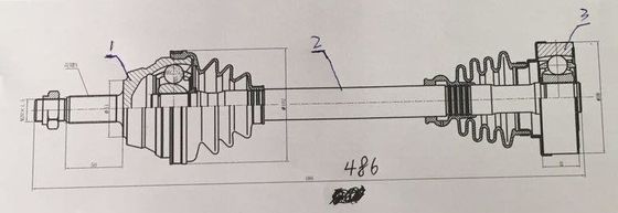 YFKH0002 قطعات انتقال