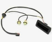 لند روور LR079909 قطعات بدن اتومبیل صندوق کلاه دریچه ی عقب کنترل سوئیچ سوئیچ دریچه ی عقب دسته